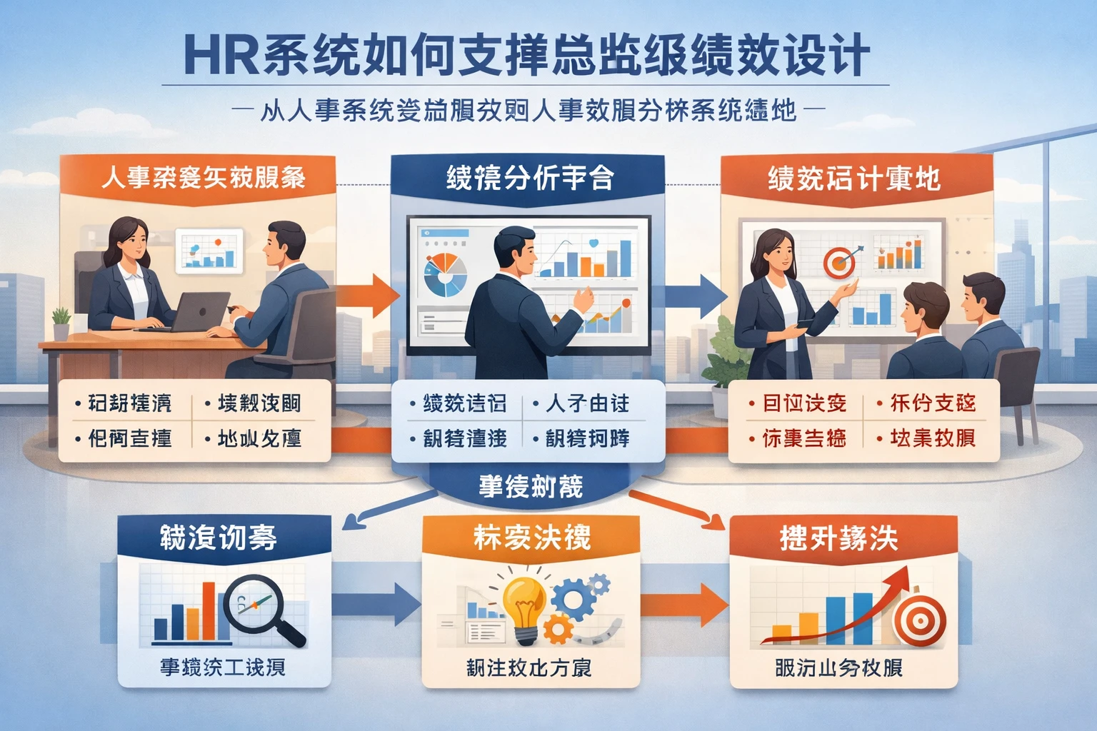 HR系统如何支撑总监级绩效设计:从人事系统实施服务到人事数据分析系统落地