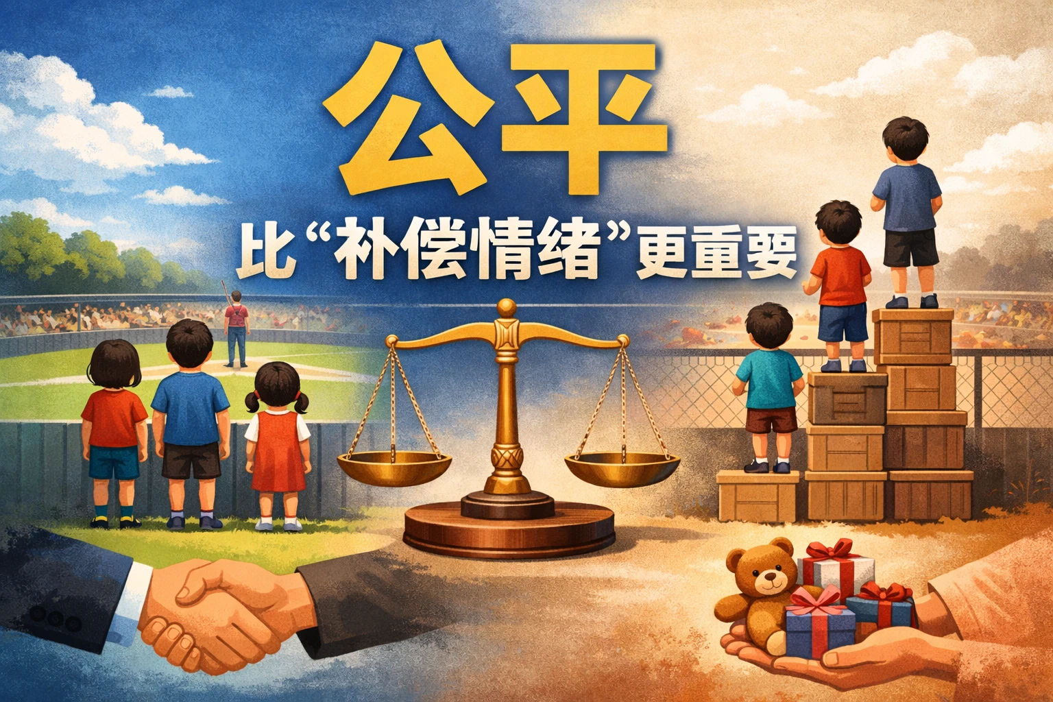 公平比“补偿情绪”更重要