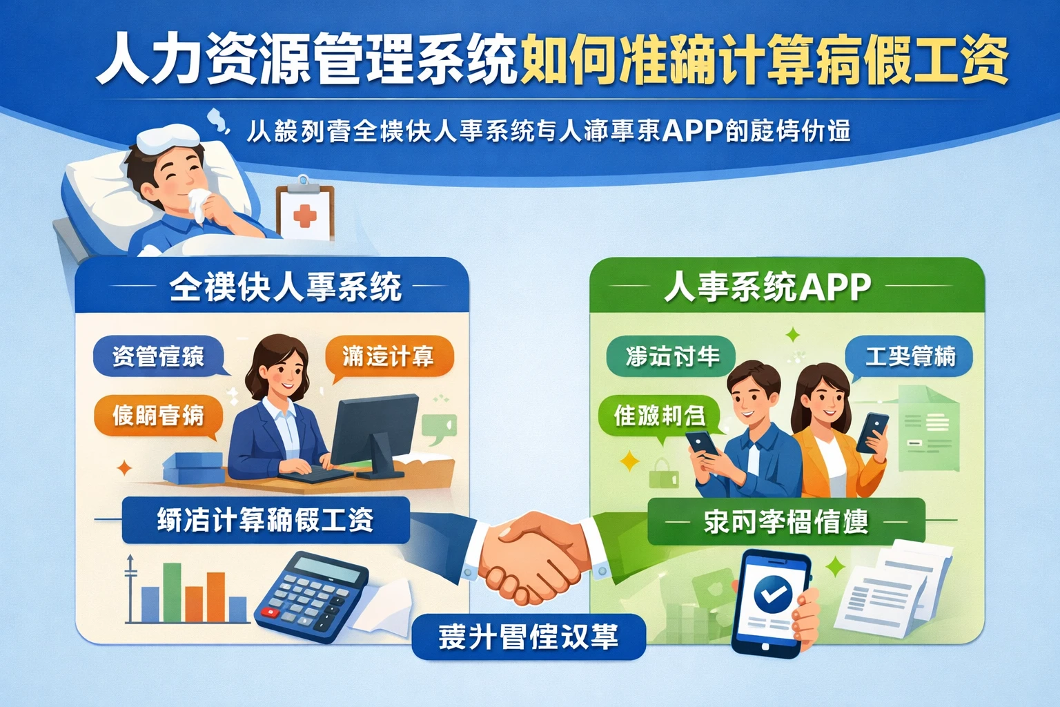 人力资源管理系统如何准确计算病假工资：从案例看全模块人事系统与人事系统APP的应用价值