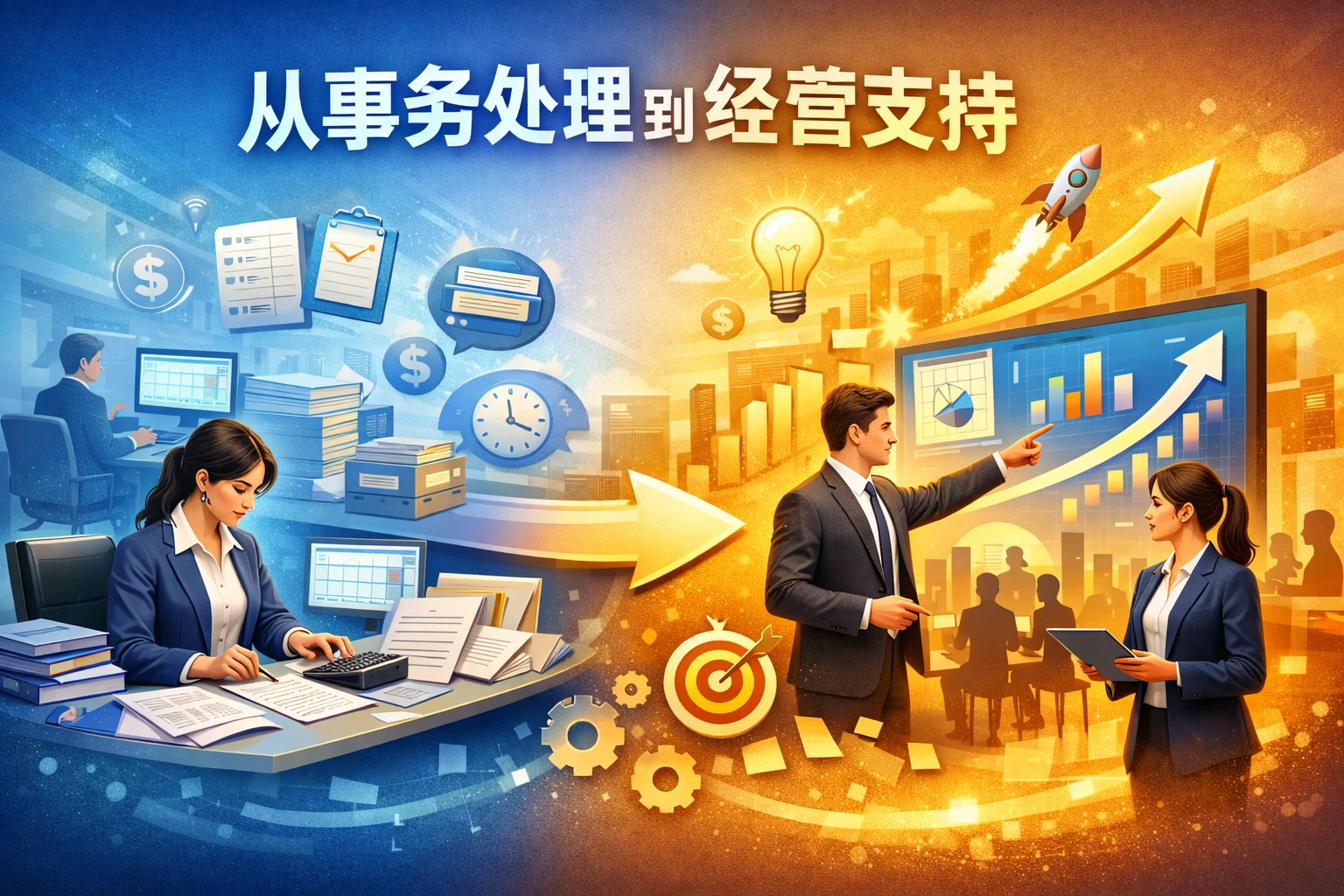 从事务处理到经营支持