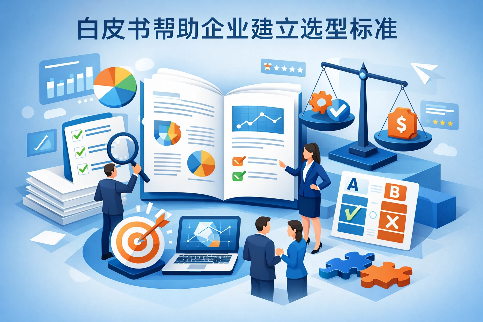 白皮书帮助企业建立选型标准