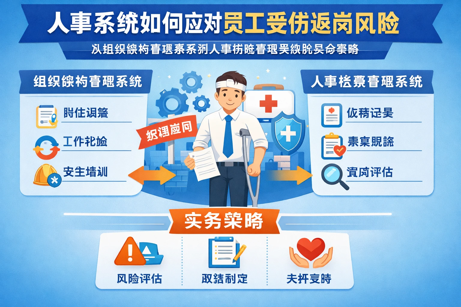 人事系统如何应对员工受伤返岗风险：从组织架构管理系统到人事档案管理系统的实务策略