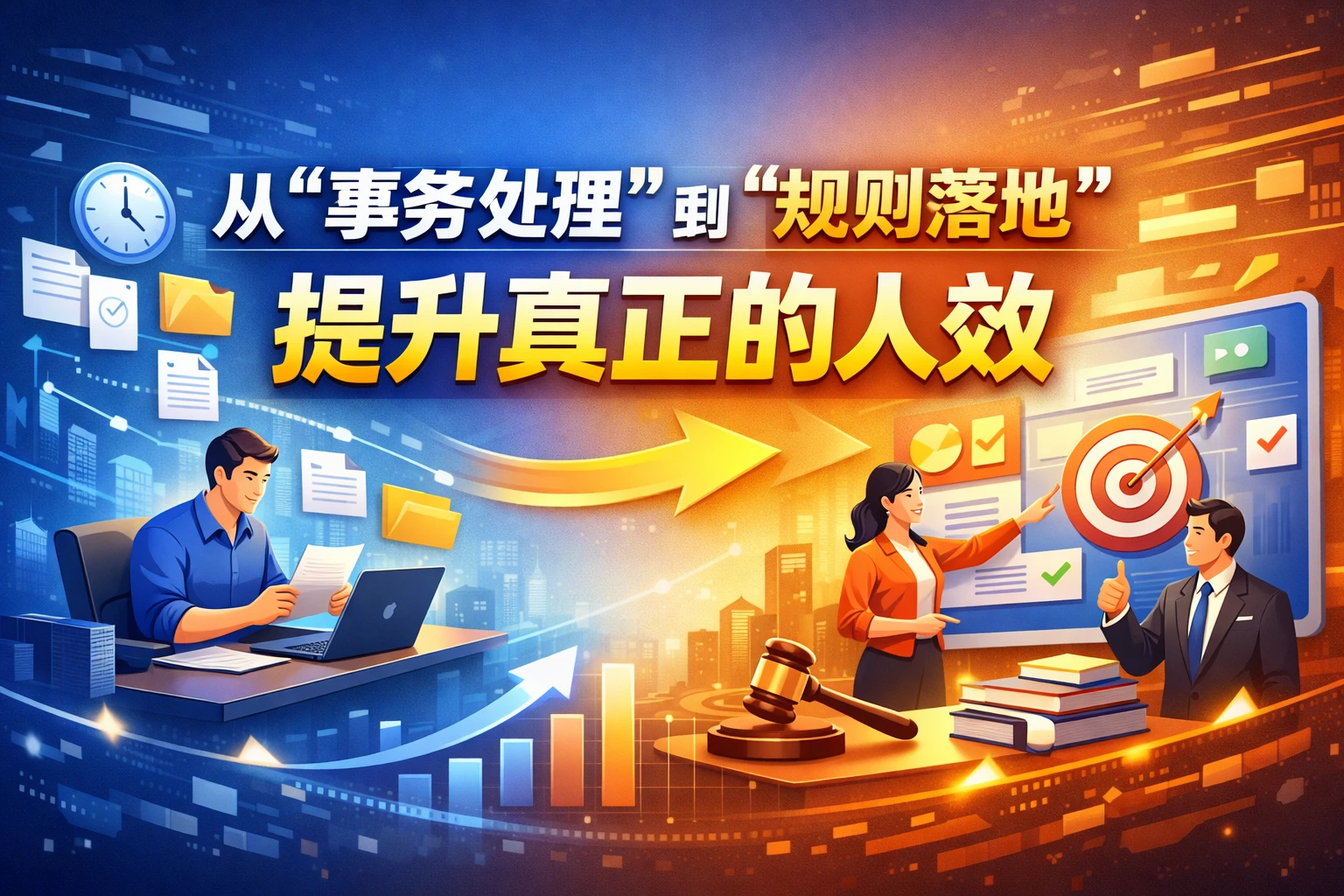 从“事务处理”到“规则落地”，提升真正的人效