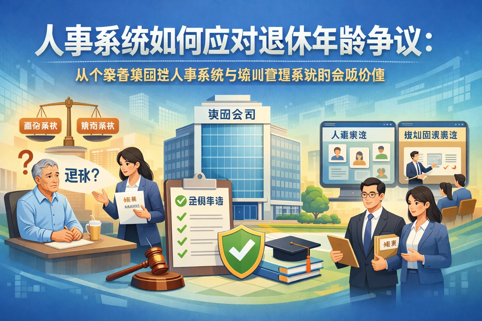 人事系统如何应对退休年龄争议：从个案看集团型人事系统与培训管理系统的合规价值