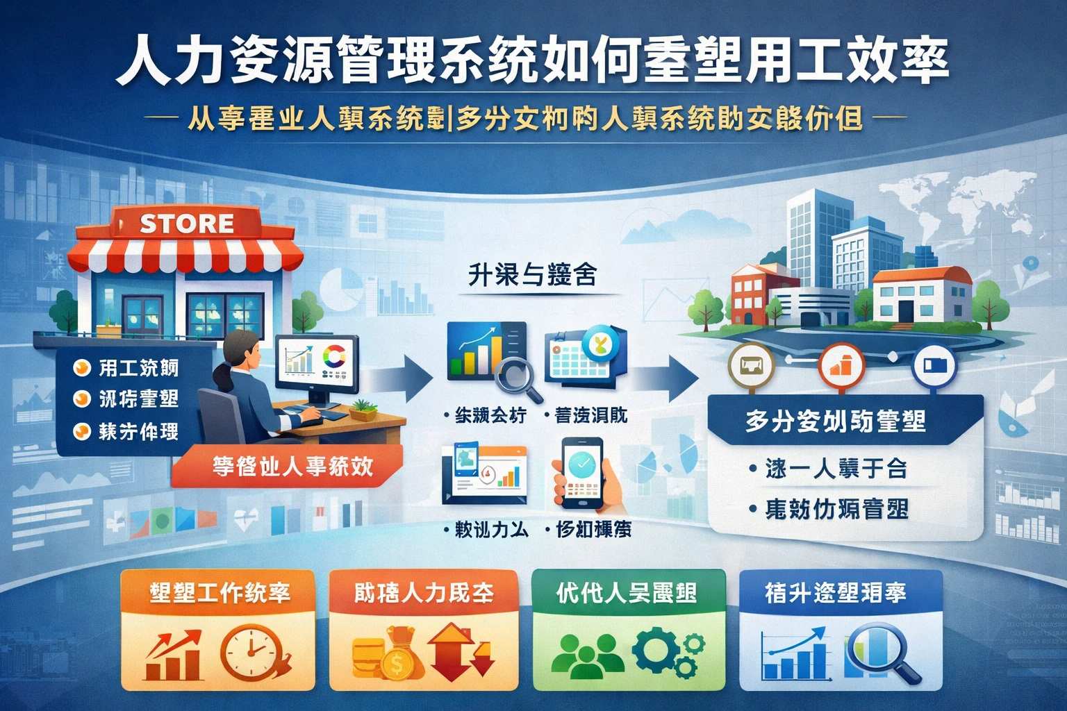 人力资源管理系统如何重塑用工效率：从零售业人事系统到多分支机构人事系统的实践价值