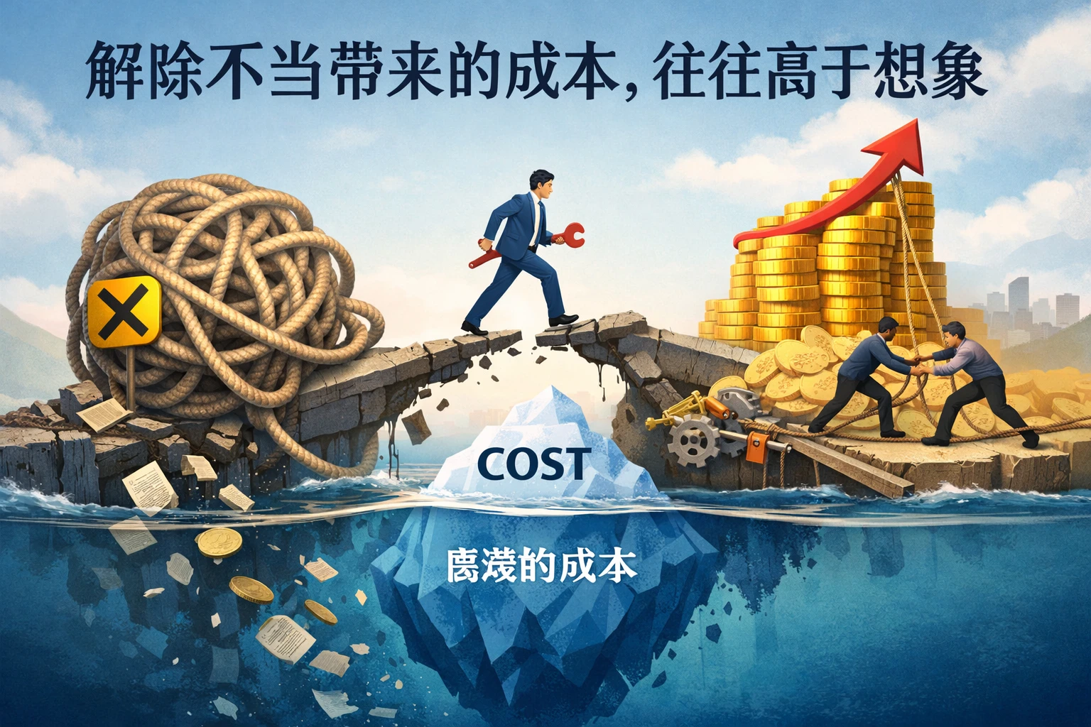 解除不当带来的成本，往往高于想象