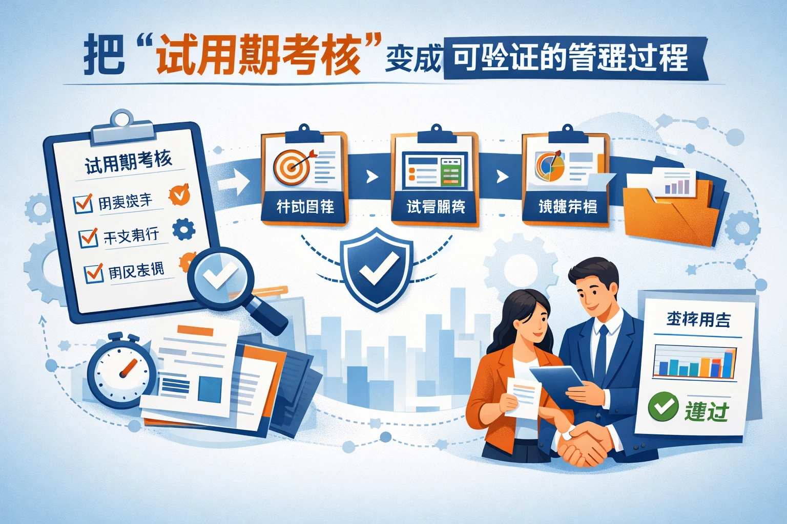 把“试用期考核”变成可验证的管理过程