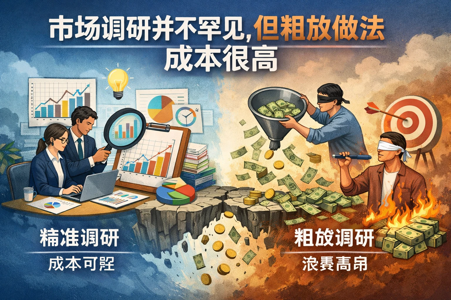 市场调研并不罕见，但粗放做法成本很高