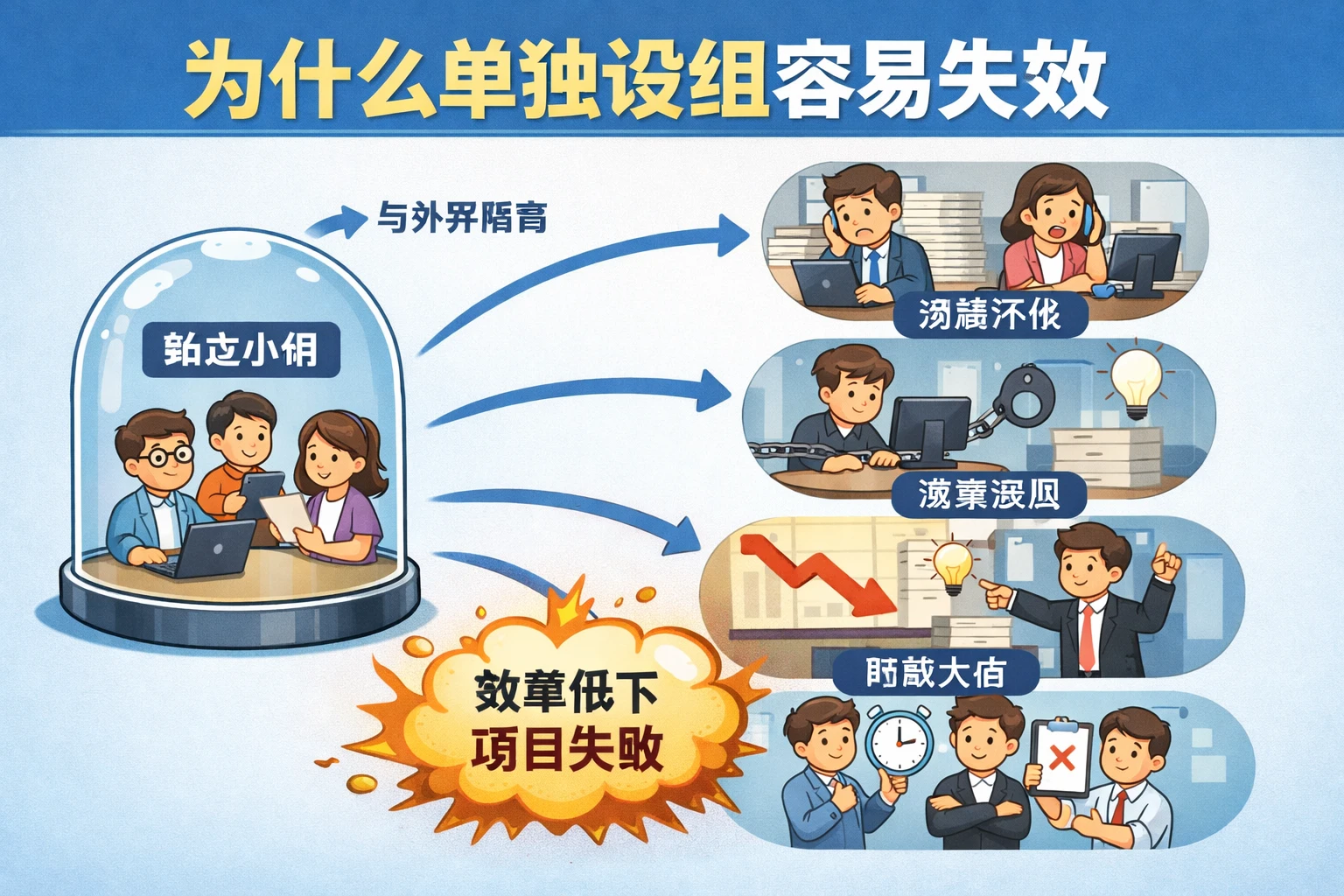 为什么单独设组容易失效