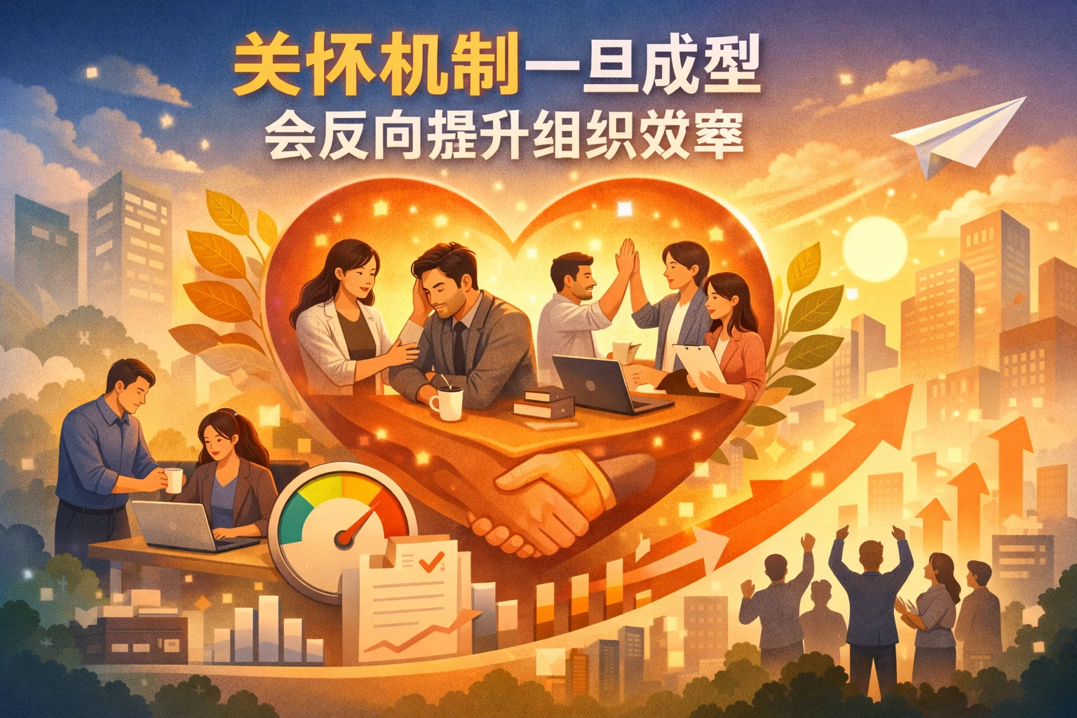 关怀机制一旦成型，会反向提升组织效率