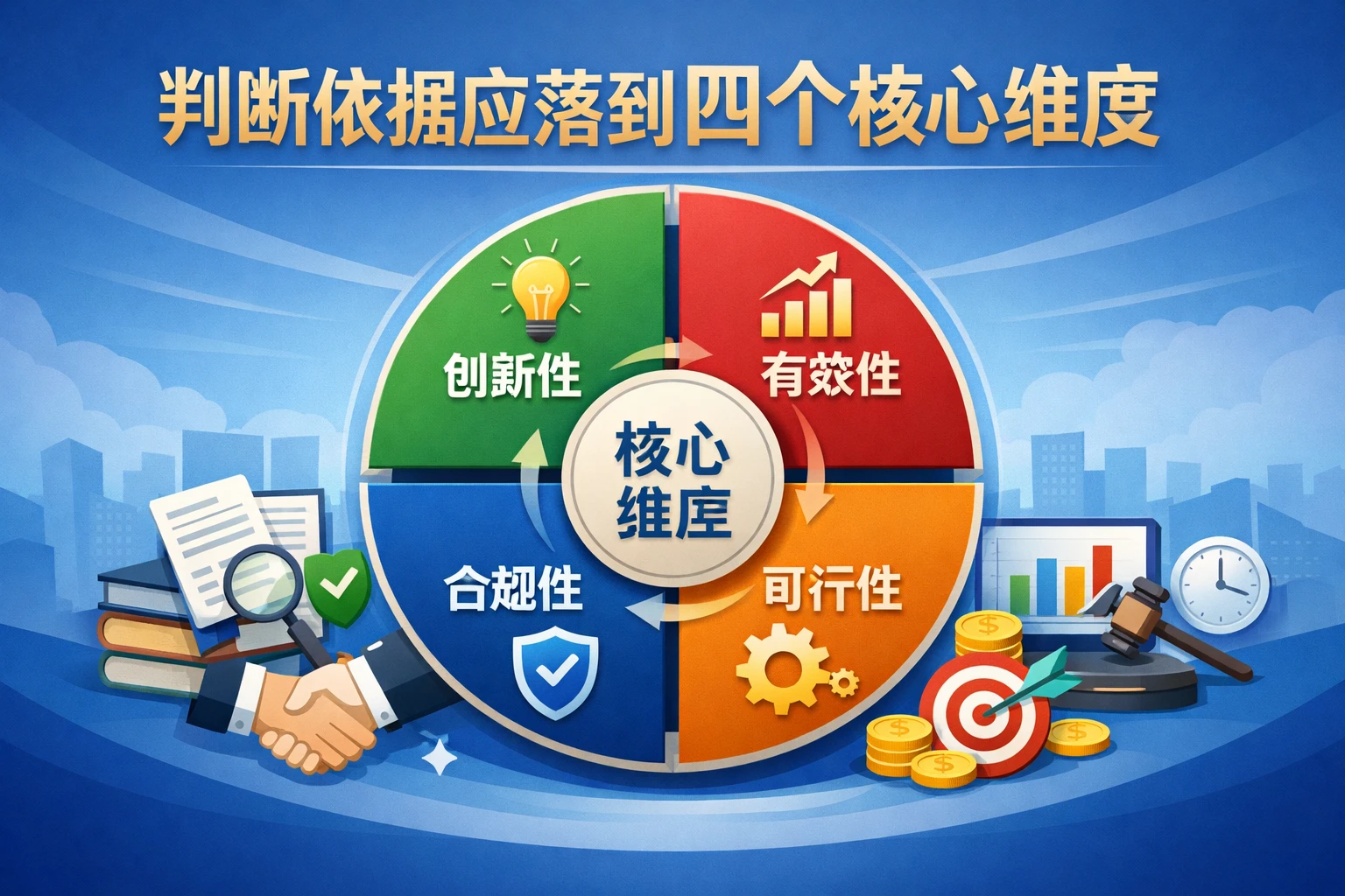 判断依据应落到四个核心维度