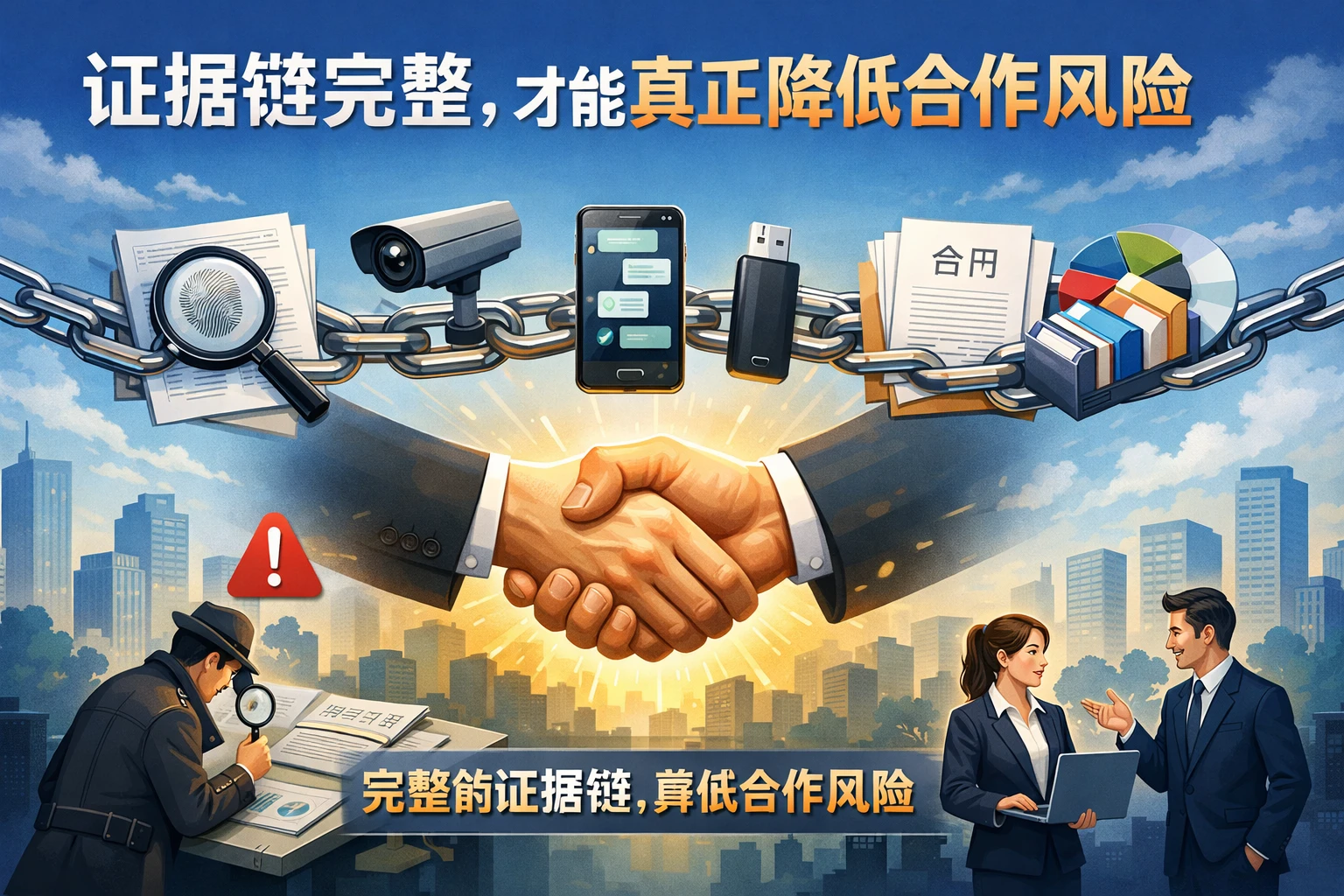 证据链完整，才能真正降低合作风险