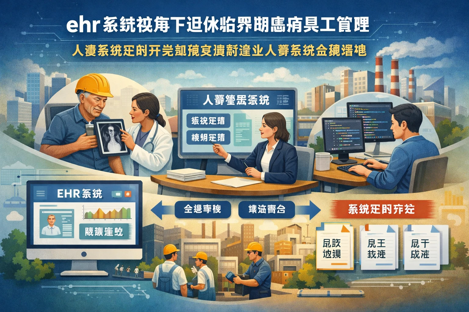 ehr系统视角下退休临界期患病员工管理：人事系统定制开发如何支撑制造业人事系统合规落地