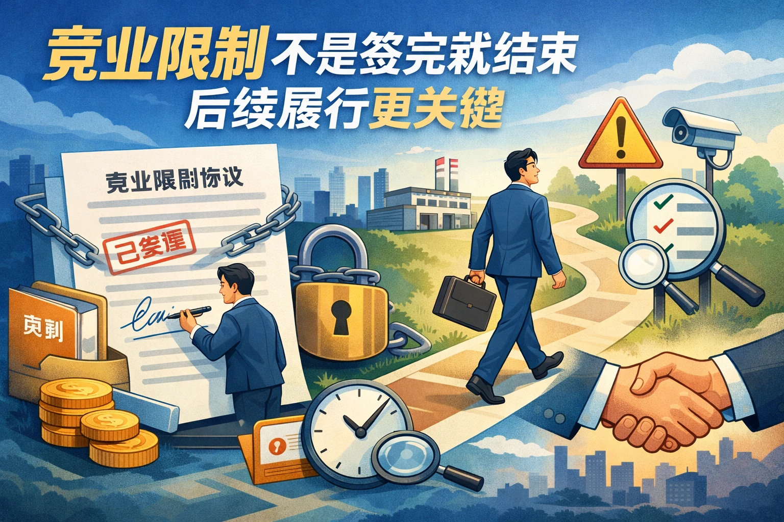 竞业限制不是签完就结束，后续履行更关键