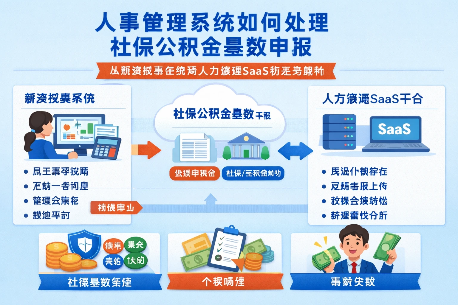 人事管理系统如何处理社保公积金基数申报：从薪资核算系统到人力资源SaaS的实务解析