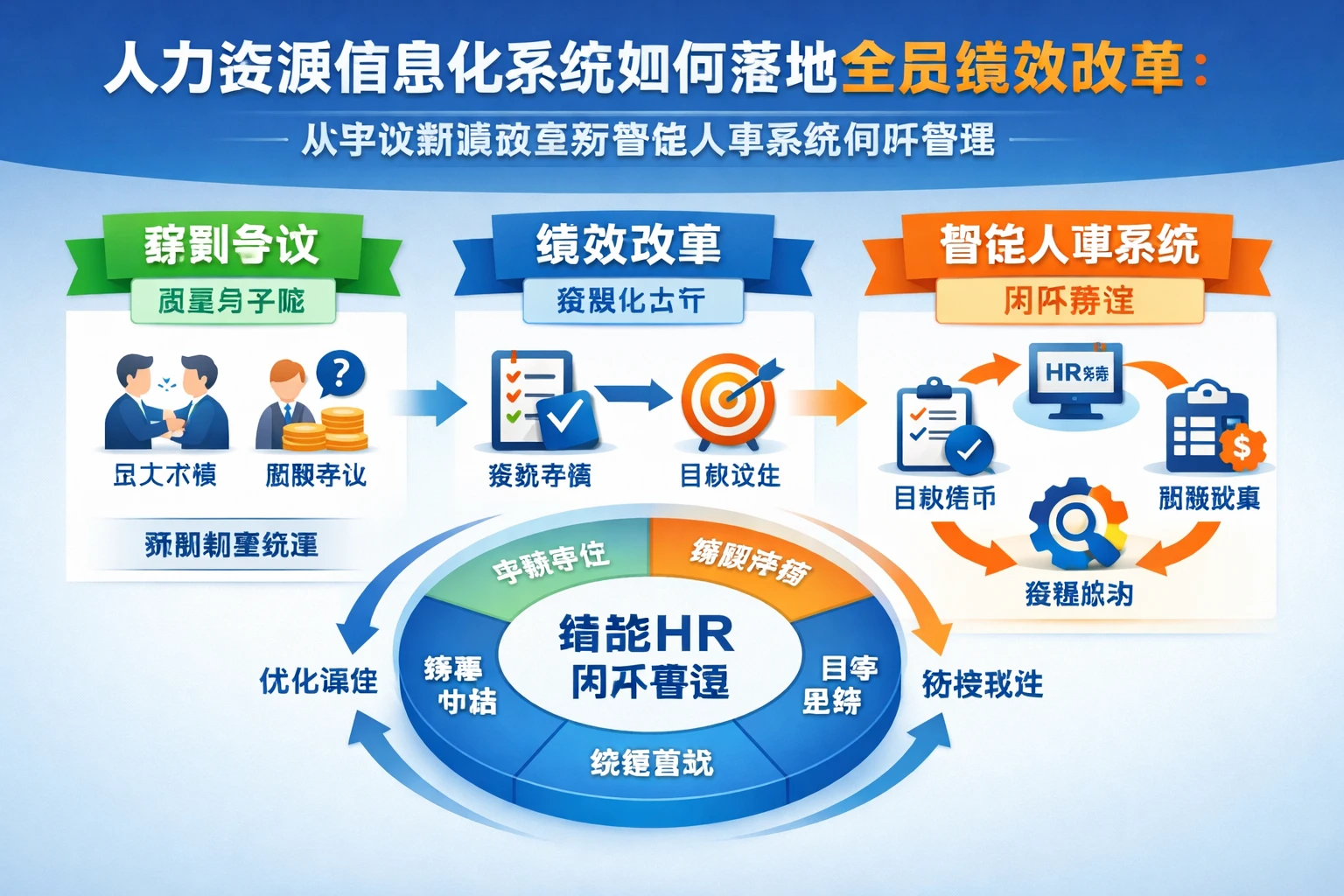 人力资源信息化系统如何落地全员绩效改革:从争议薪酬调整到智能人事系统闭环管理