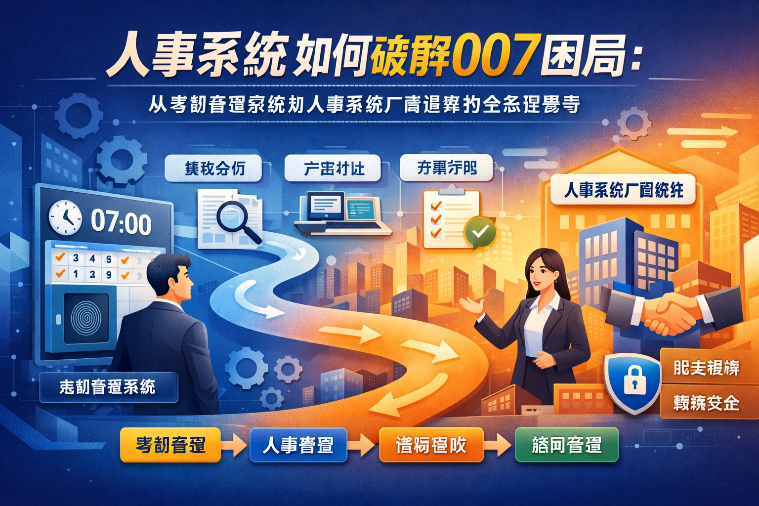 人事系统如何破解007困局：从考勤管理系统到人事系统厂商选择的全流程思考