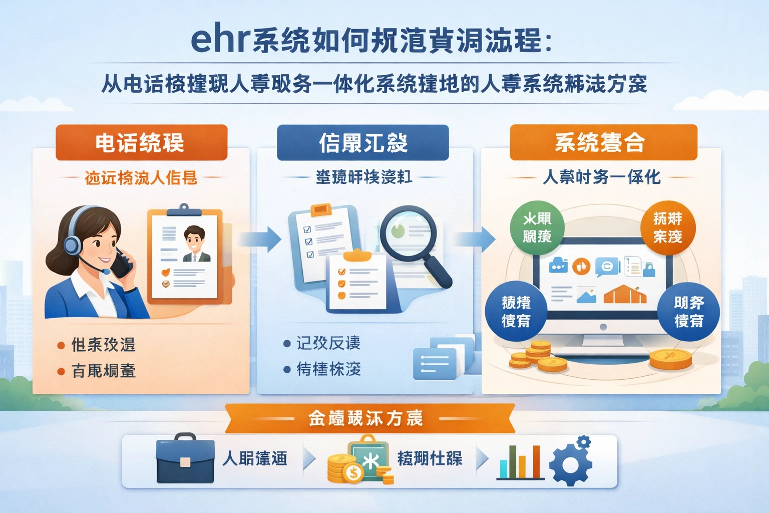 ehr系统如何规范背调流程:从电话核验到人事财务一体化系统落地的人事系统解决方案