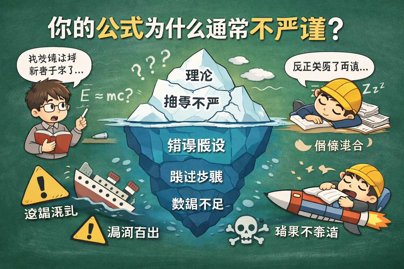 你的公式为什么通常不严谨