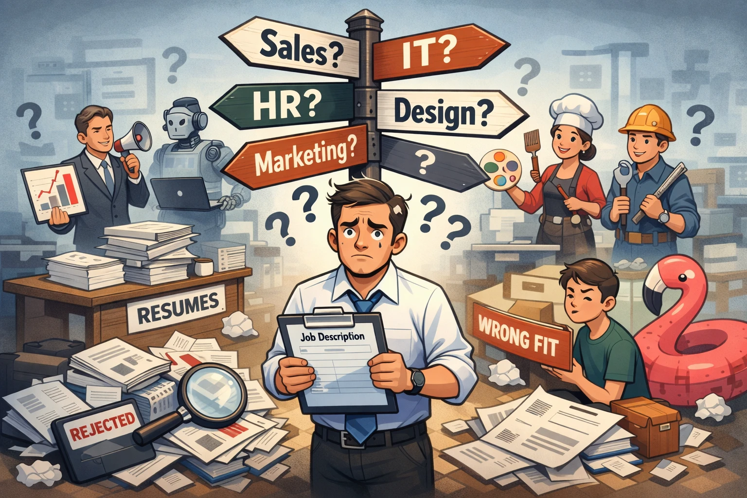 岗位工作内容不清晰，会让招聘越做越偏