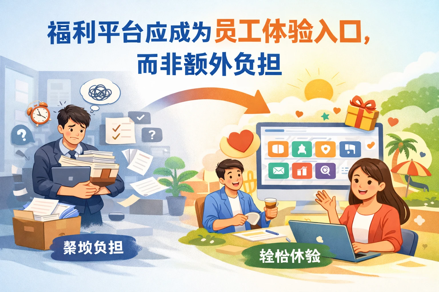 福利平台应成为员工体验入口，而非额外负担