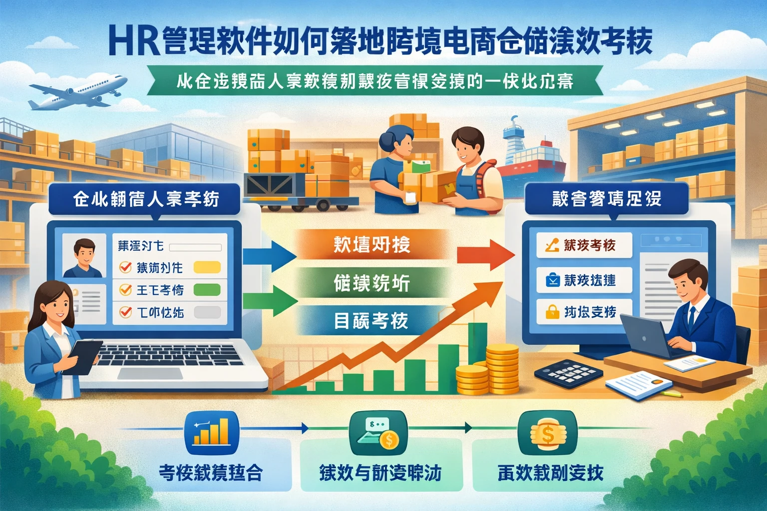 HR管理软件如何落地跨境电商仓储绩效考核：从企业微信人事系统到薪资管理系统的一体化方案