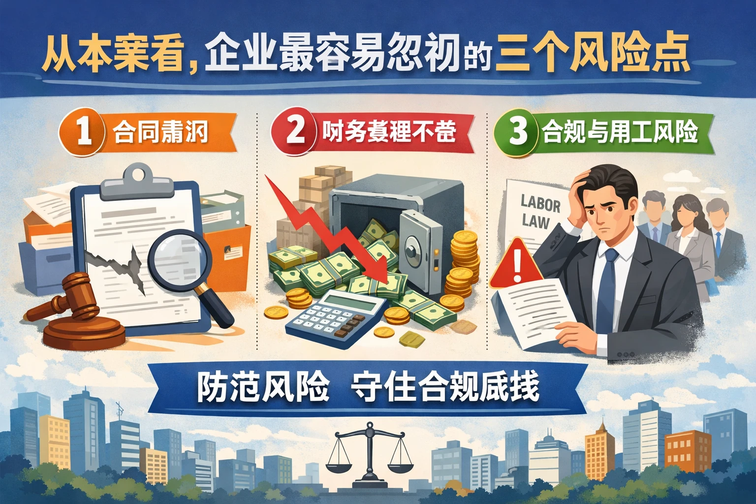 从本案看,企业最容易忽视的三个风险点
