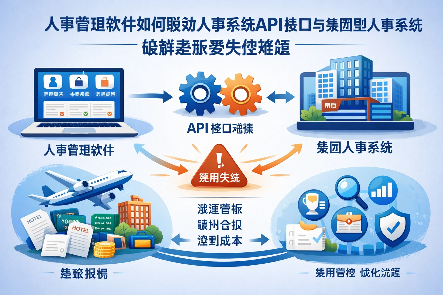人事管理软件如何联动人事系统API接口与集团型人事系统，破解差旅费失控难题