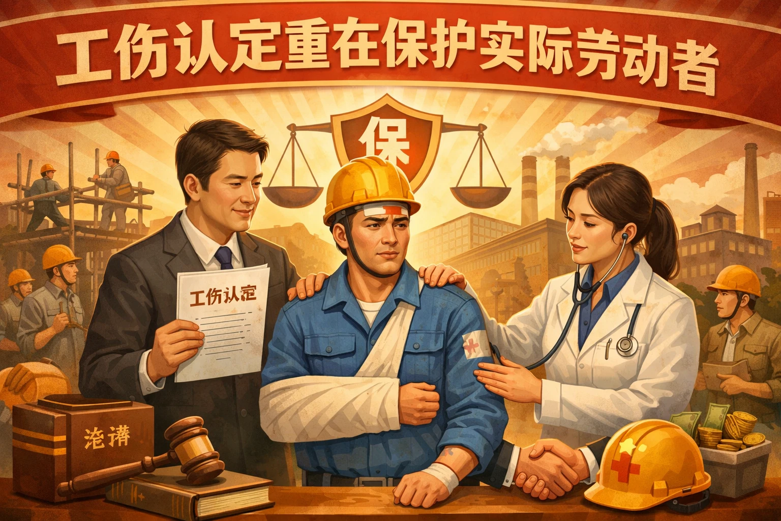 工伤认定重在保护实际劳动者