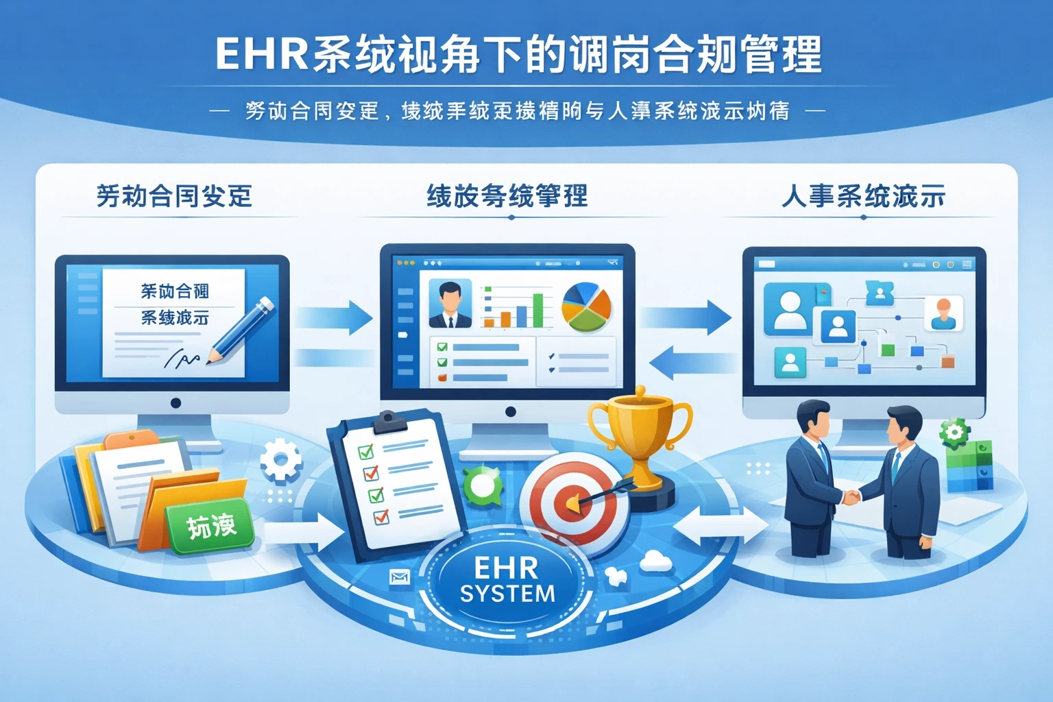 ehr系统视角下的调岗合规管理:劳动合同变更、绩效考核系统衔接与人事系统演示价值