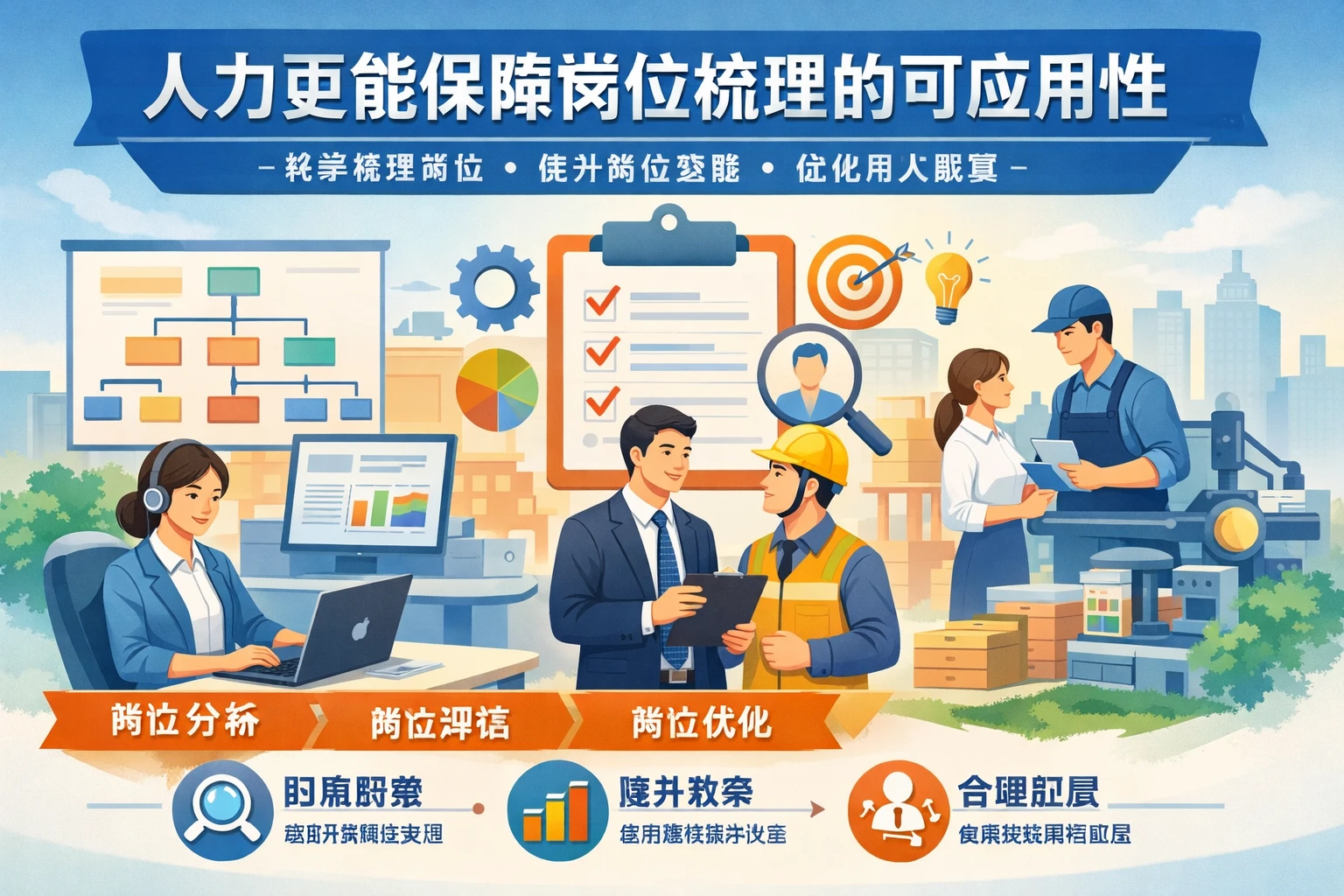 人力更能保障岗位梳理的可应用性