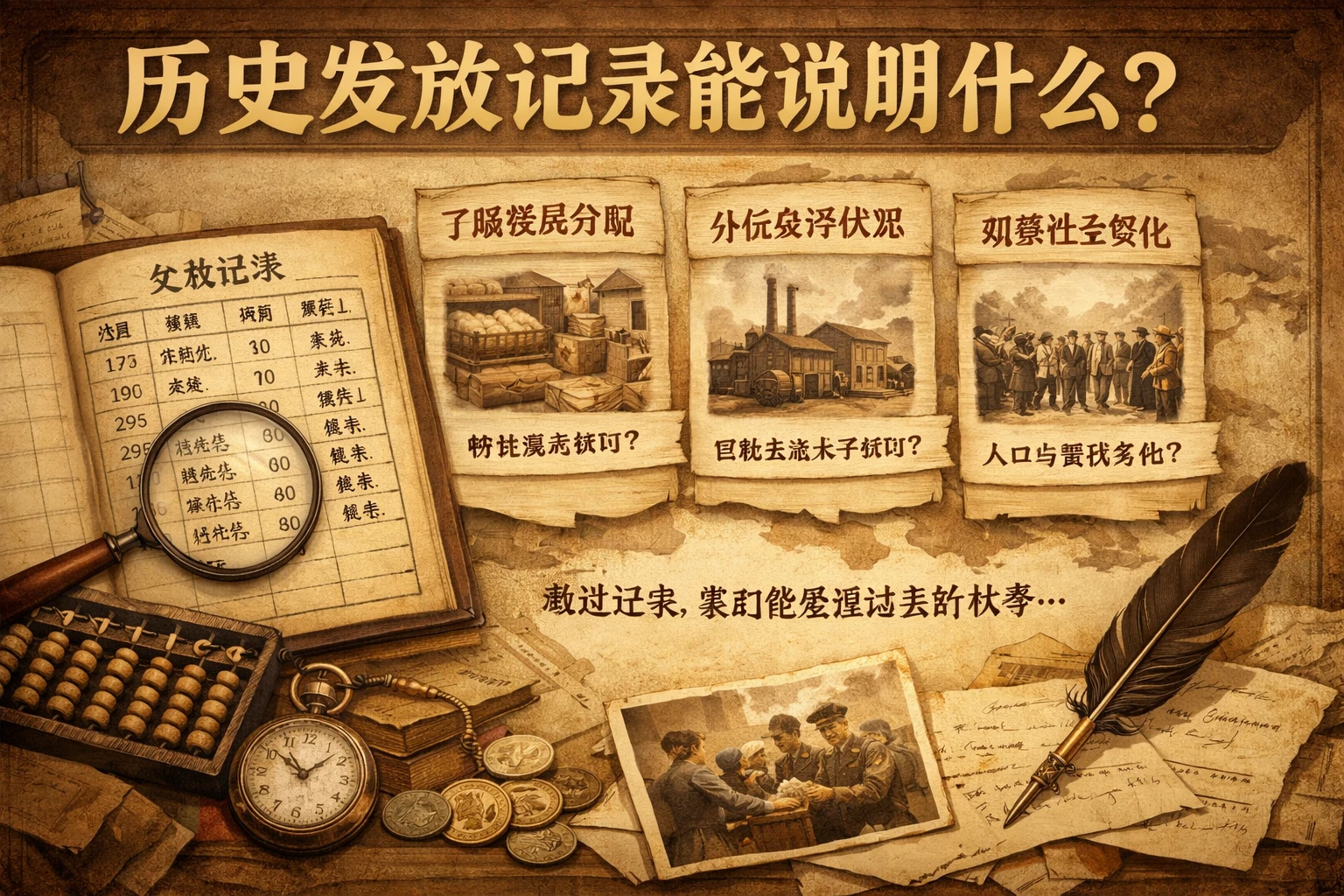 历史发放记录能说明什么