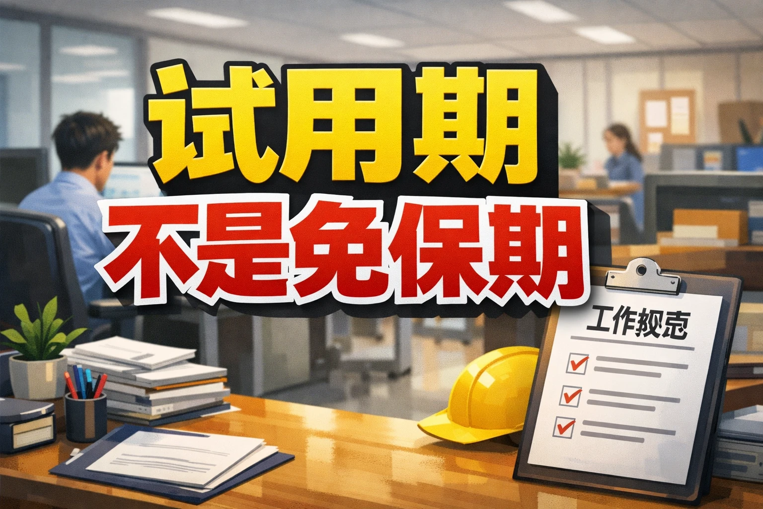 试用期不是免保期