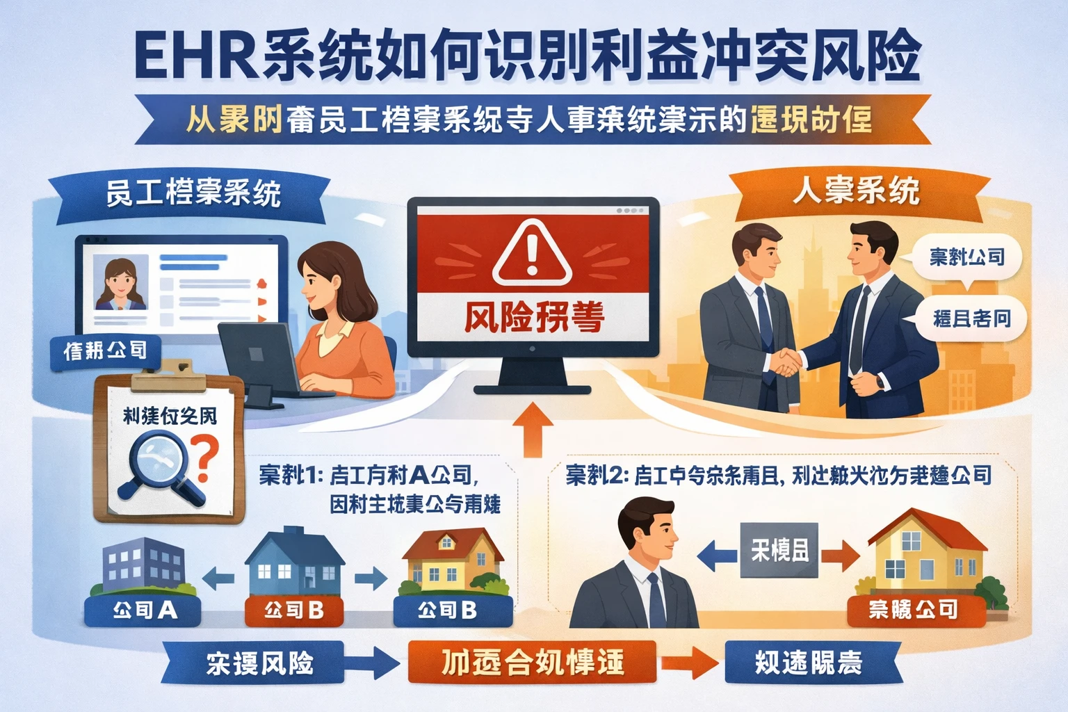 ehr系统如何识别利益冲突风险：从案例看员工档案系统与人事系统演示的管理价值