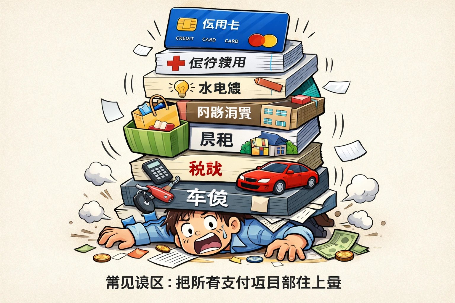 常见误区来自“把所有支付项目都往上叠”