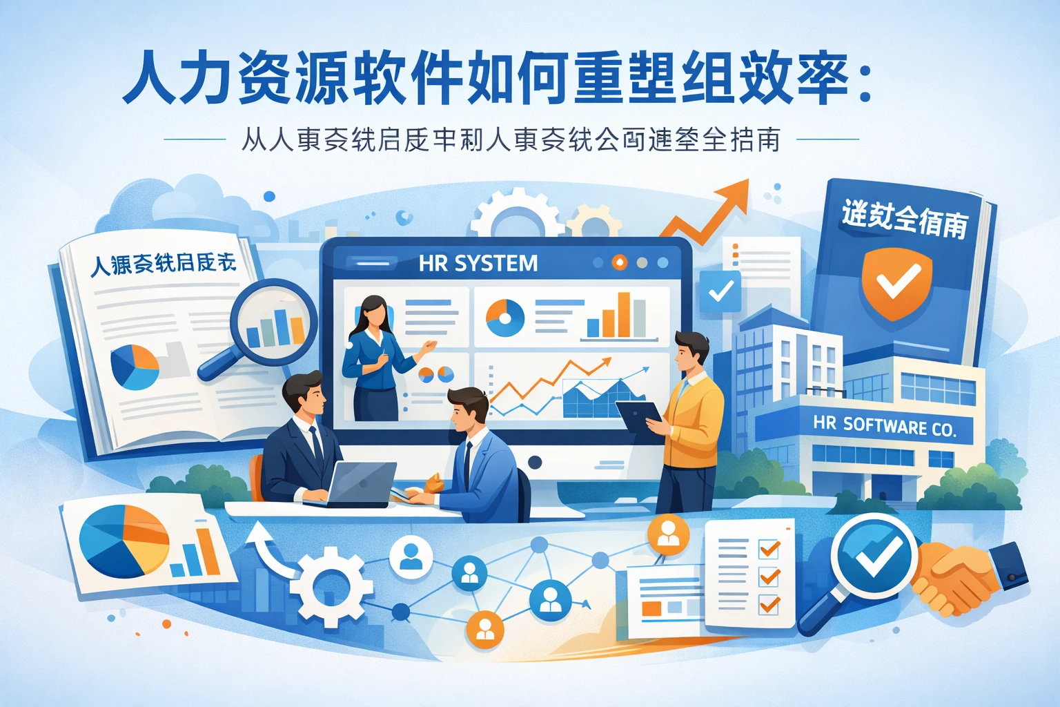 人力资源软件如何重塑组织效率：从人事系统白皮书到人事系统公司选型全指南