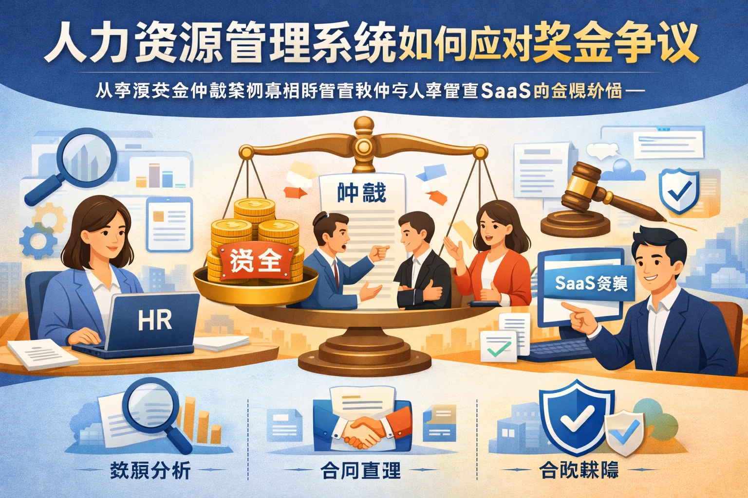 人力资源管理系统如何应对奖金争议：从季度奖金仲裁案例看招聘管理软件与人事管理SaaS的合规价值