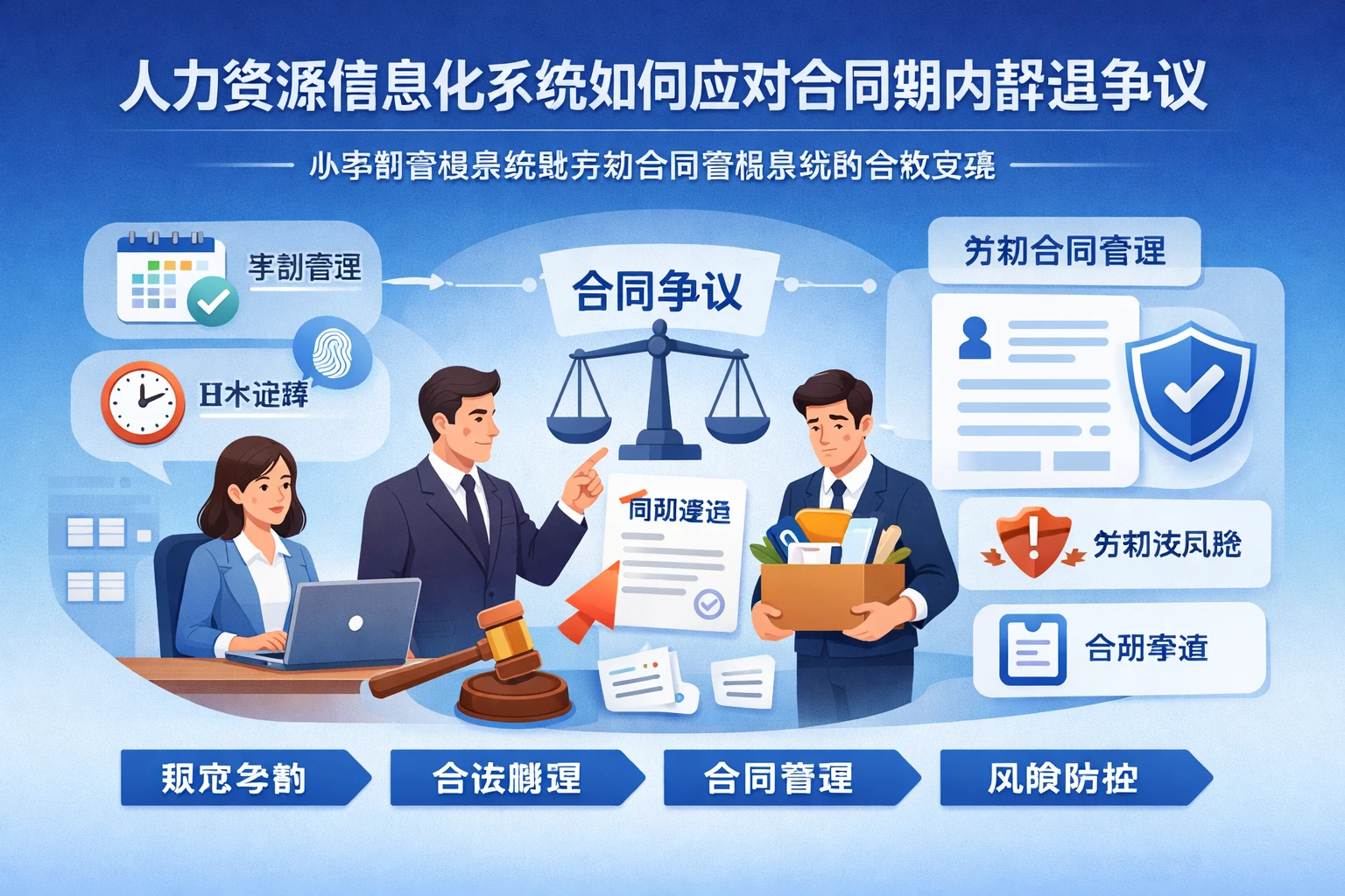 人力资源信息化系统如何应对合同期内辞退争议：从考勤管理系统到劳动合同管理系统的合规实践