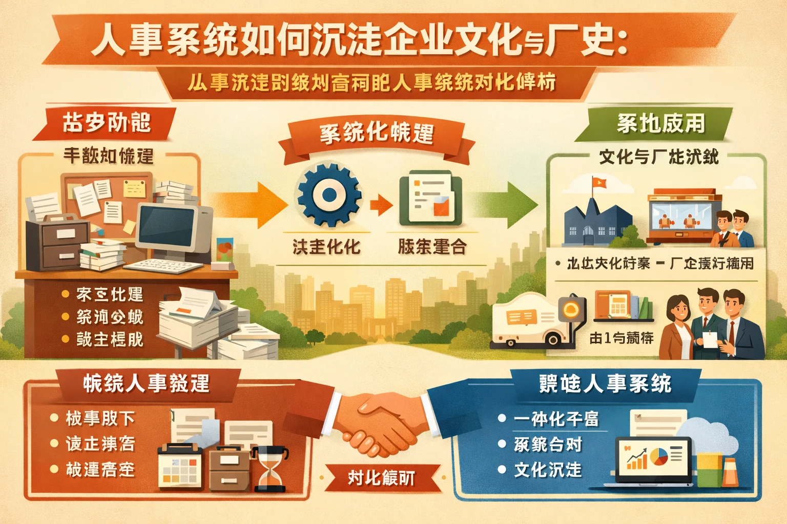 人事系统如何沉淀企业文化与厂史：从零梳理到落地应用的人事系统对比解析