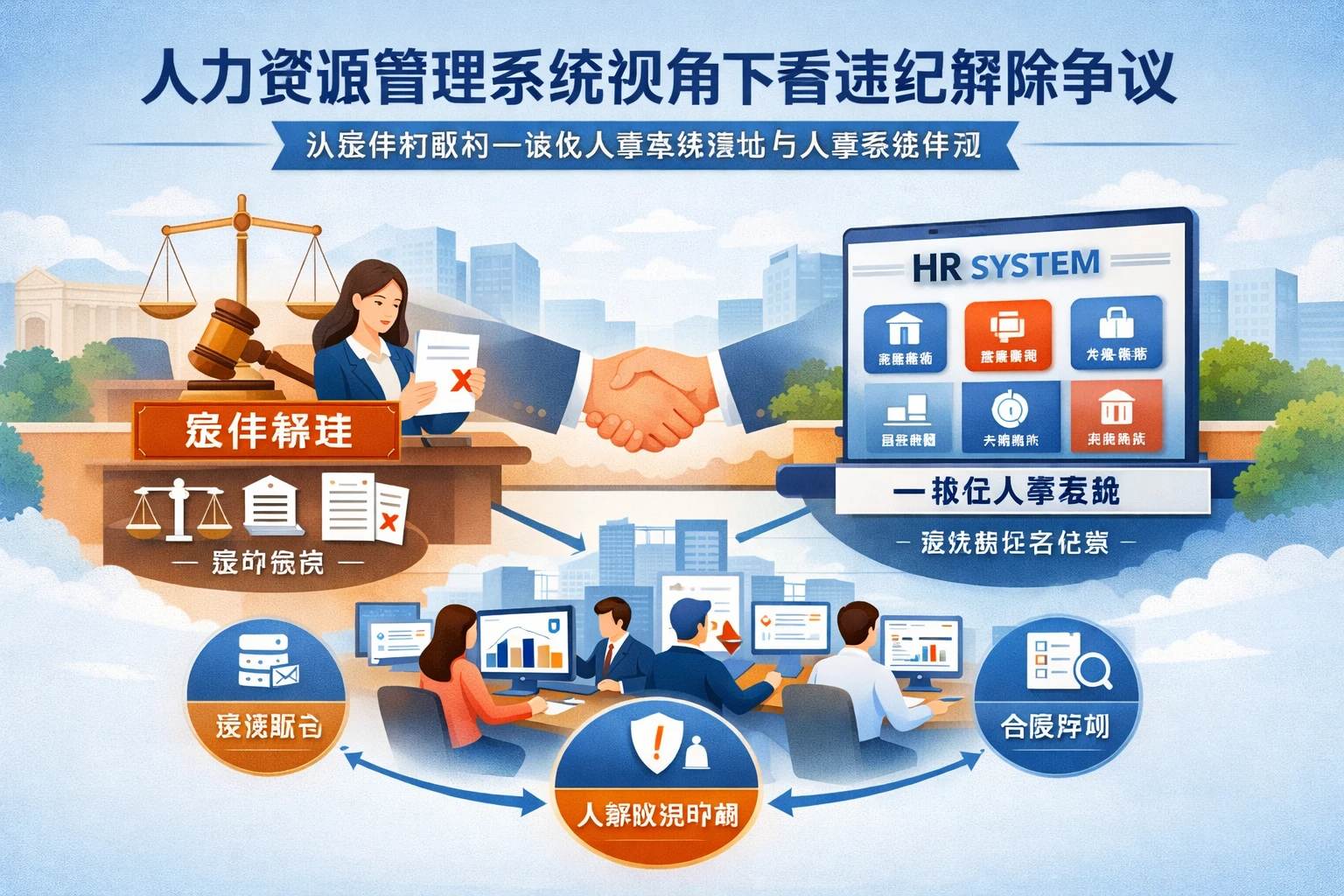 人力资源管理系统视角下看违纪解除争议：从案件判断到一体化人事系统落地与人事系统评测