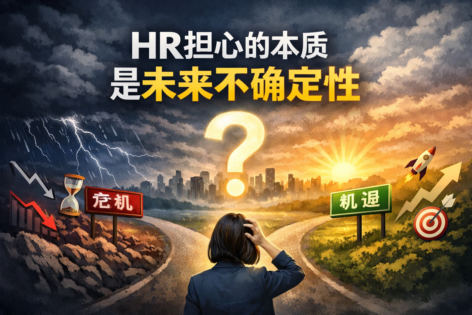 HR担心的本质，是未来不确定性