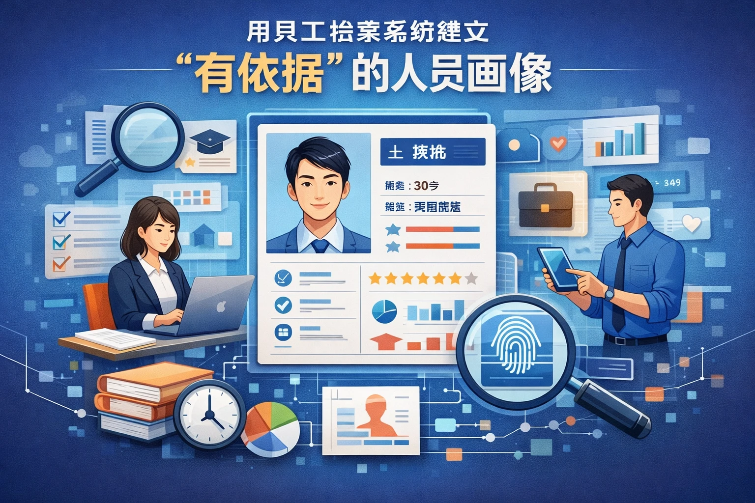 用员工档案系统建立“有依据”的人员画像