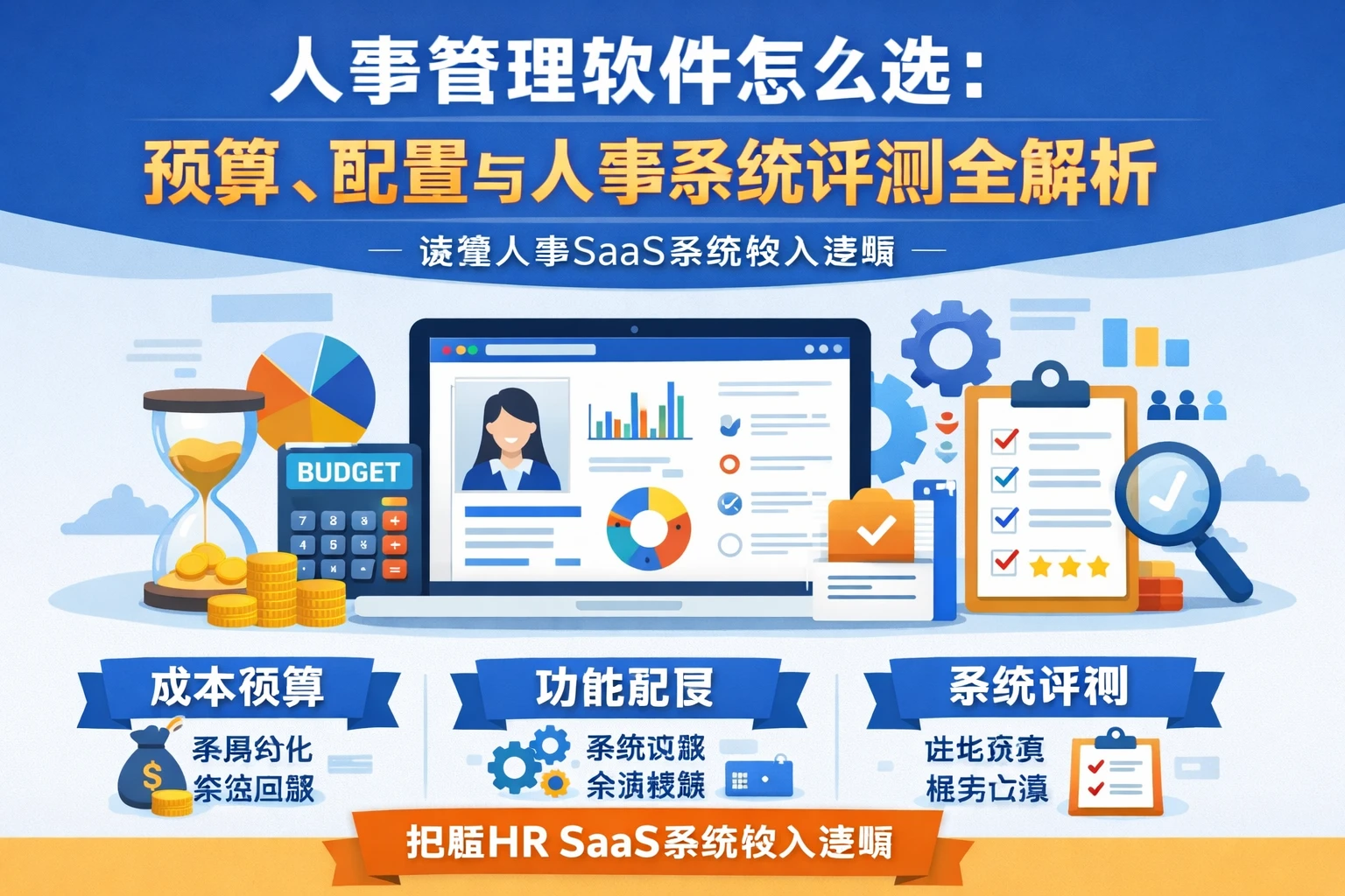 人事管理软件怎么选：预算、配置与人事系统评测全解析，读懂人事SaaS系统投入逻辑