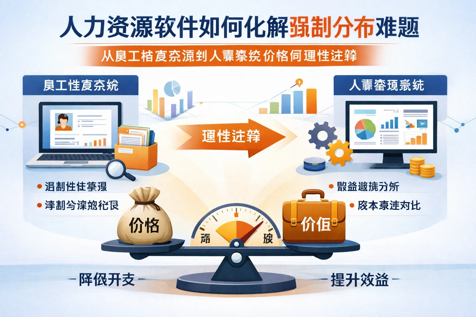 人力资源软件如何化解强制分布难题：从员工档案系统到人事系统价格的理性选择
