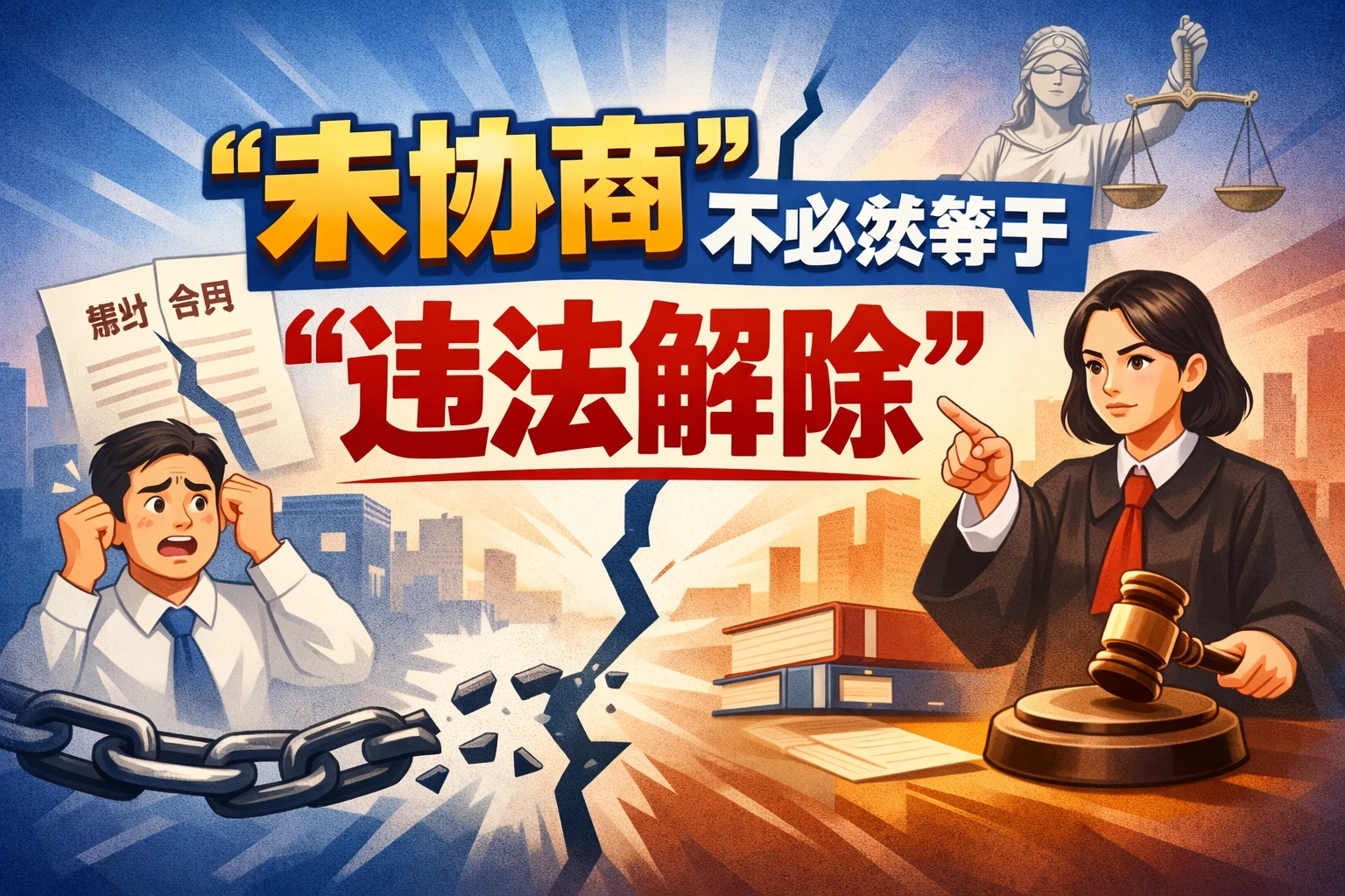 “未协商”不必然等于“违法解除”