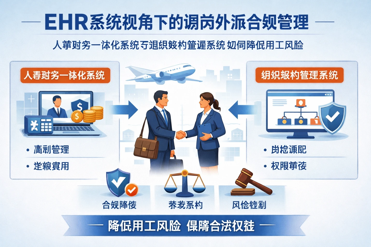 ehr系统视角下的调岗外派合规管理：人事财务一体化系统与组织架构管理系统如何降低用工风险