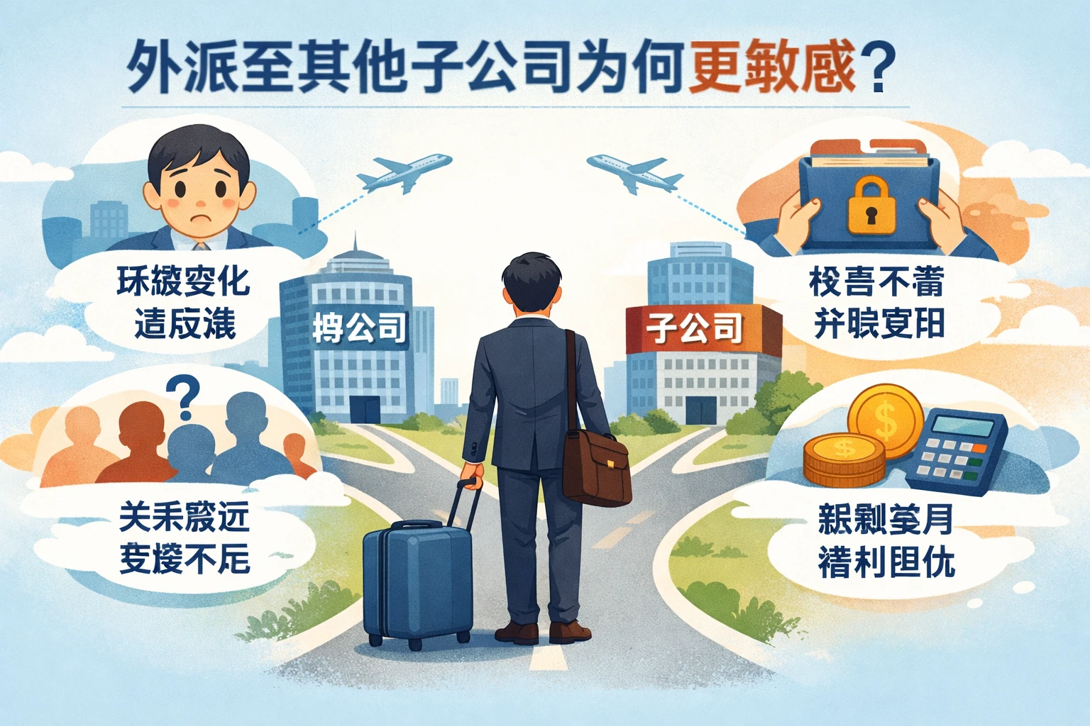 外派至其他子公司为何更敏感