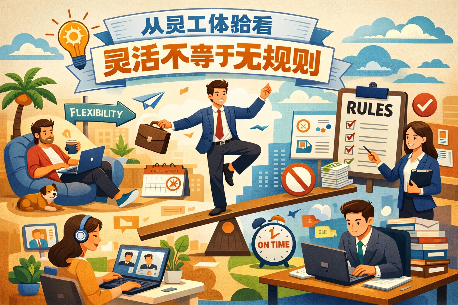 从员工体验看,灵活不等于无规则