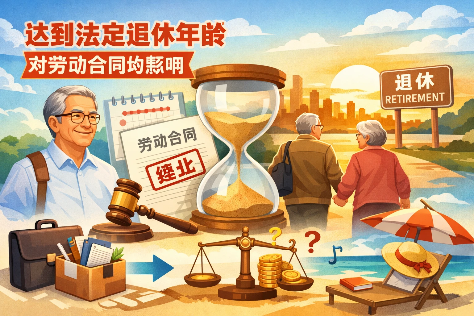 达到法定退休年龄对劳动合同的影响