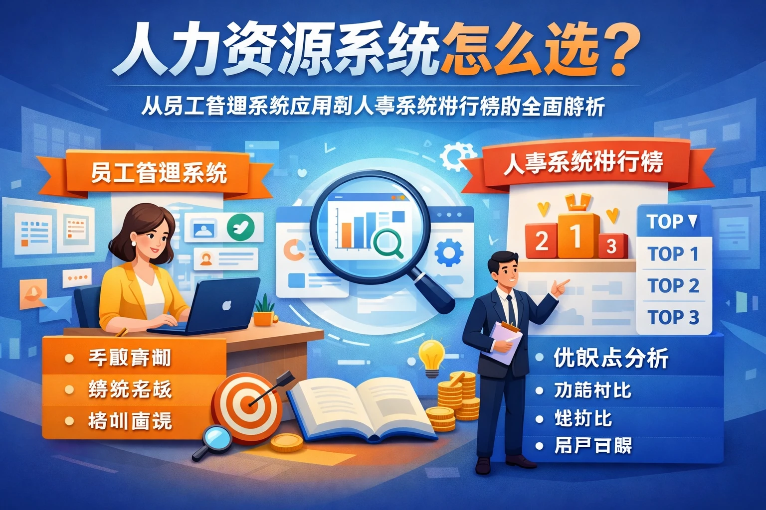人力资源系统怎么选?从员工管理系统应用到人事系统排行榜的全面解析